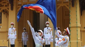 Việt Nam tổ chức Lễ thượng cờ kỷ niệm 55 năm ngày thành lập ASEAN