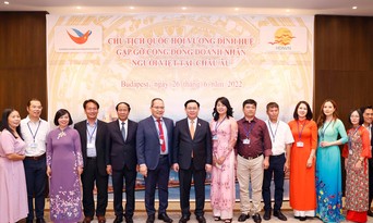  Doanh nghiệp Việt tại châu Âu là cầu nối trong giới thiệu, tiêu thụ sản phẩm và phát triển các kênh phân phối hàng Việt Nam ở nước ngoài - ảnh Thành Chung
