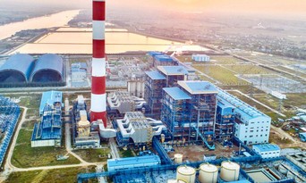  Theo PVN, tính đến đầu tháng 5/2022, tiến độ tổng thể của Dự án Nhà máy Nhiệt điện Thái Bình 2 đã đạt trên 93%. Ảnh: NC st