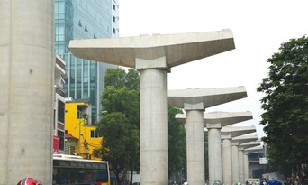  Dự án Tăng cường giao thông đô thị bền vững cho Dự án Tuyến đường sắt đô thị số 3 Hà Nội có tổng mức đầu tư 1.266,92 tỷ đồng, sử dụng vốn vay của Ngân hàng Phát triển châu Á và vốn đối ứng từ ngân sách TP. Hà Nội. Ảnh minh họa: Lê Tiên