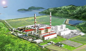  Dự án Nhà máy Nhiệt điện Quảng Trạch I là một trong 3 dự án thành phần thuộc Trung tâm Điện lực Quảng Trạch (tỉnh Quảng Bình). Ảnh: NC st
