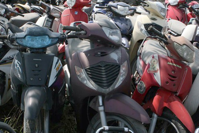 Xe vô thừa nhận quá 30 ngày sẽ bị tịch thu