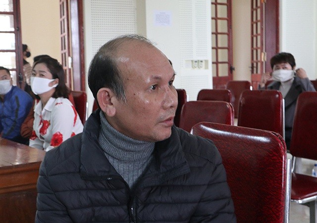 Bị cáo Nguyễn Vinh Kỳ tại phiên tòa.