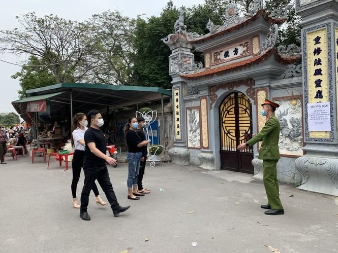 Một cơ sở thờ tự ở tỉnh Bắc Ninh tạm dừng đón du khách để phòng chống dịch COVID -19