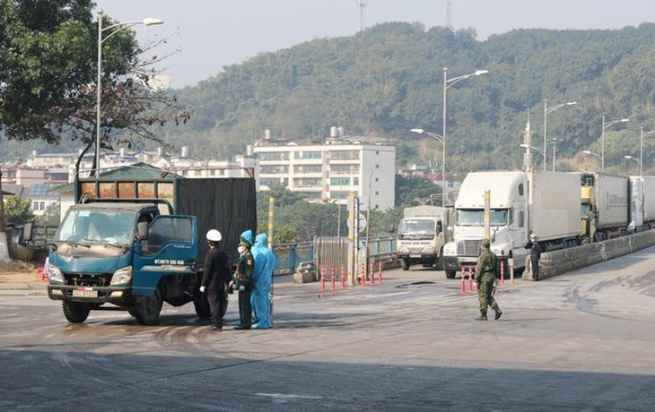 Lào Cai: Thiết lập "vùng xanh" không Covid-19 ở cửa khẩu Kim Thành