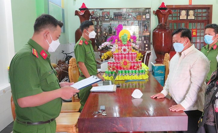 Công an công bố lệnh bắt Nguyễn Bá Quận Ảnh: Công an cung cấp