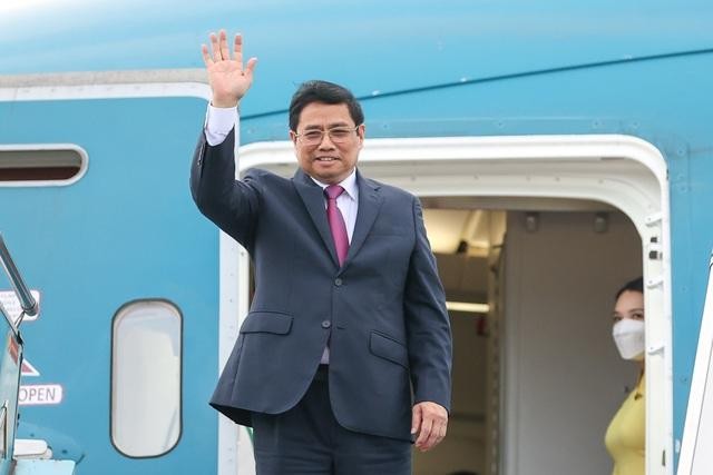 Thủ tướng lên đường tham dự Hội nghị Cấp cao Đặc biệt ASEAN - Hoa Kỳ, thăm, làm việc tại Hoa Kỳ và Liên Hợp Quốc. Ảnh: VGP