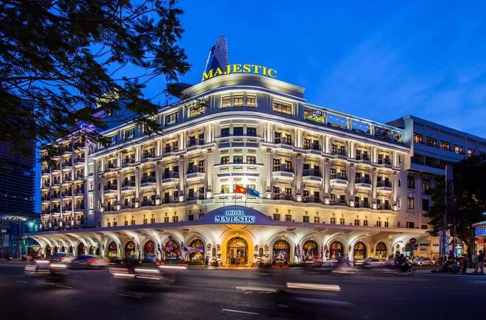 Khách sạn Majestic Saigon, một trong 50 cơ sở lưu trú của Saigontourist Group ảnh: Saigontourist Group