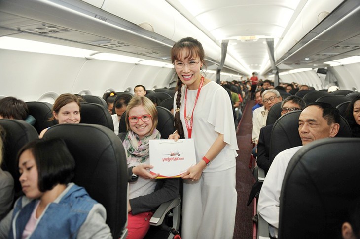 400.000 vé khuyến mại bay quốc tế cùng Vietjet