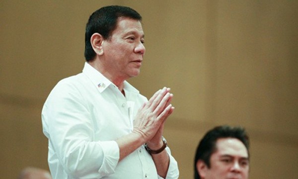 Tổng thống Philippines Duterte. Ảnh:Inquirer.