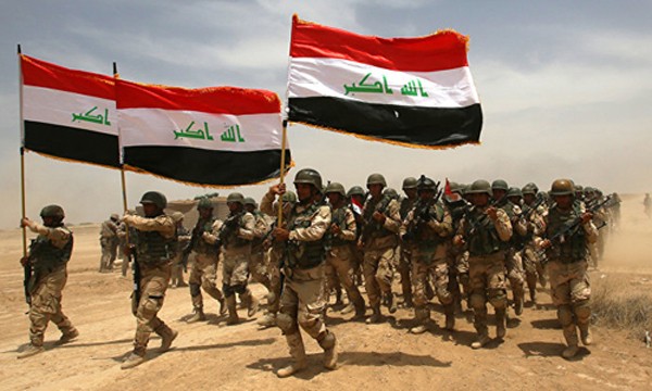 Quân đội Iraq tham gia chiến dịch giải phóng Mosul. Ảnh:Reuters