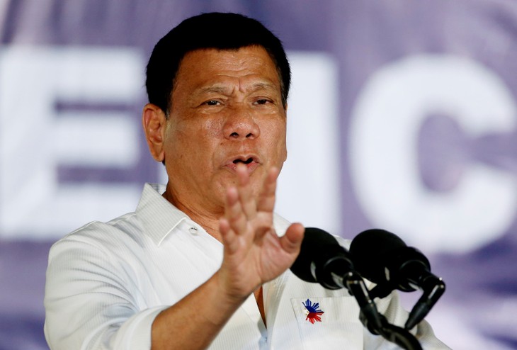 Tổng thống Rodrigo Duterte (Ảnh: Reuters)