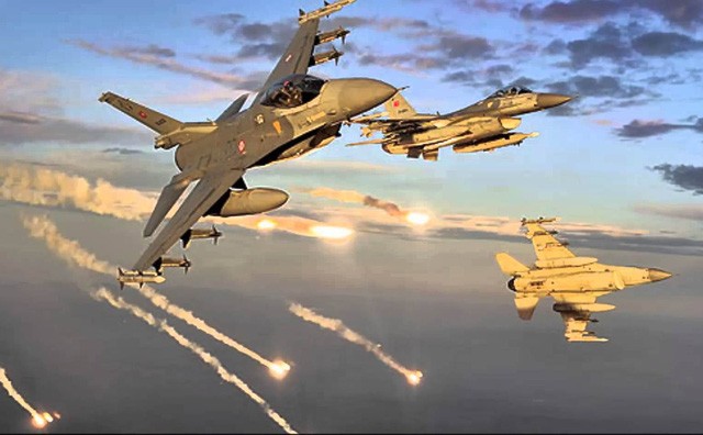 Máy bay chiến đấu F-16 của Thổ Nhĩ Kỳ. (Ảnh minh họa: AFP)