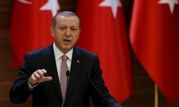 Tổng thống Thổ Nhĩ Kỳ Tayyip Erdogan. Ảnh:Reuters.
