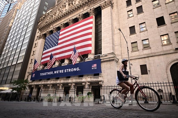 Thị trường chứng khoán Mỹ tăng điểm trong phiên 14/9. Ảnh minh họa: AFP/ TTXVN