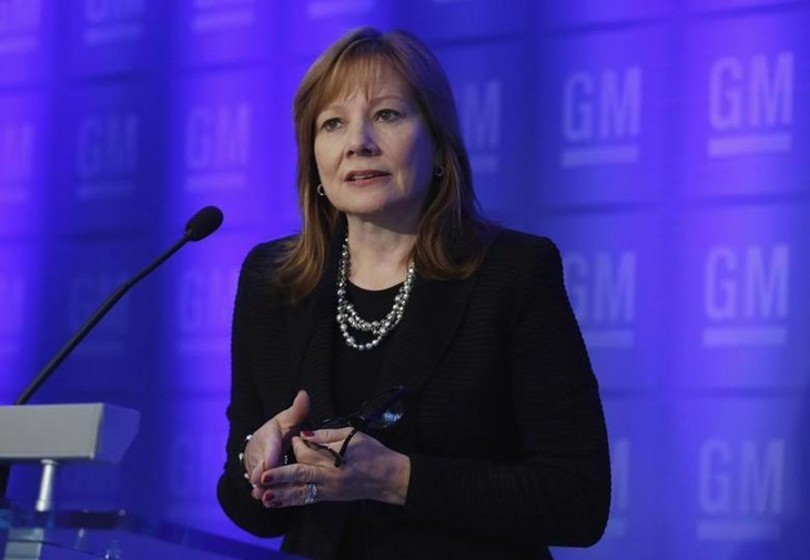 CEO của hãng xe GM, bà Mary Barra, người đang giữ cương vị Chủ tịch Business Rountable - Ảnh: Reuters.