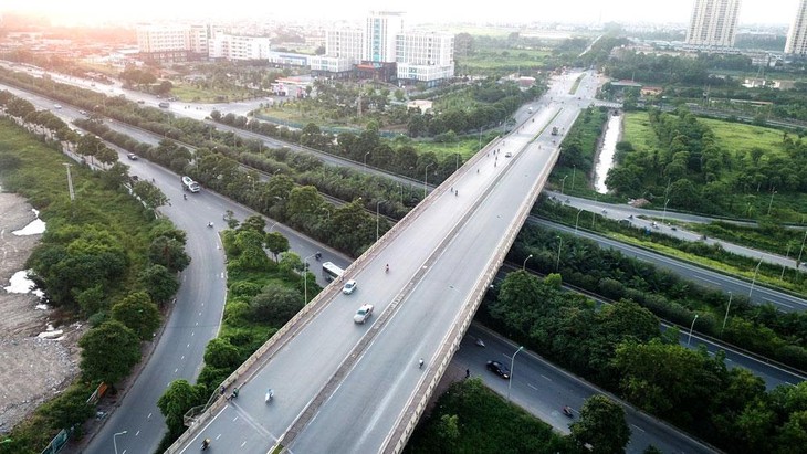 Quy mô giải phóng mặt bằng của Dự án Vành đai 4 Vùng Thủ đô Hà Nội lên tới 1.341 ha với kinh phí khoảng 19.000 tỷ đồng. Ảnh minh họa: Tiên Giang