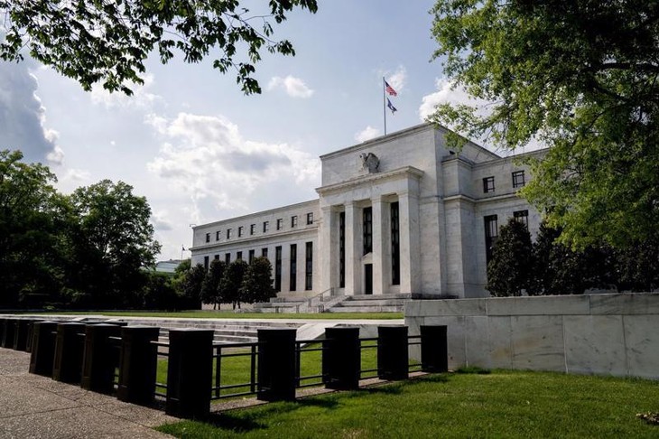 Trụ sở Cục Dự trữ Liên bang Mỹ (Fed) ở Washington DC - Ảnh: Bloomberg