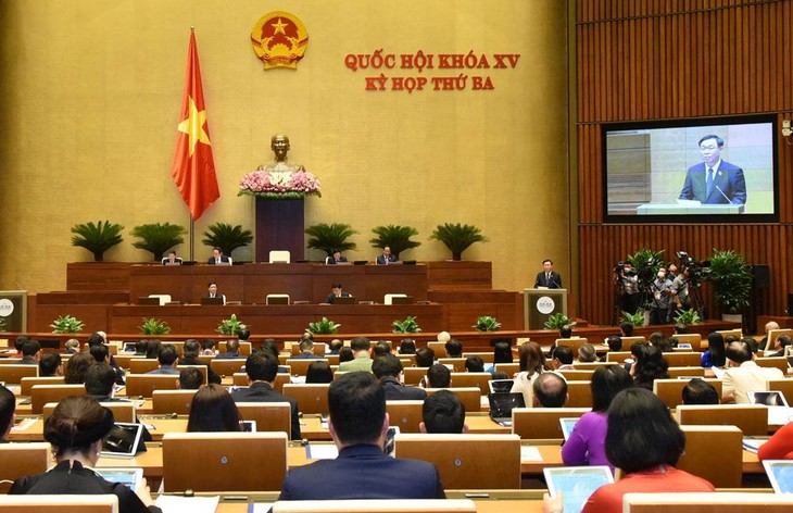 Hoạt động chất vấn tại Kỳ họp thứ 3, Quốc hội khóa XV dự kiến diễn ra trong 2,5 ngày, bắt đầu từ chiều 7/6 đến hết ngày 9/6. Ảnh: Quang Khánh