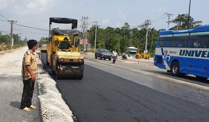 Các dự án giao thông tại Kiên Giang: Gỡ vướng mặt bằng, tăng tốc giải ngân
