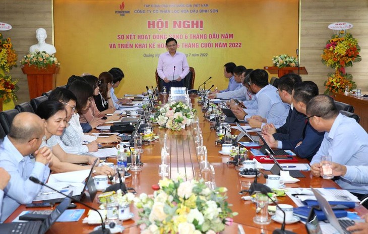 Tổng giám đốc PVN Lê Mạnh Hùng phát biểu tại buổi làm việc