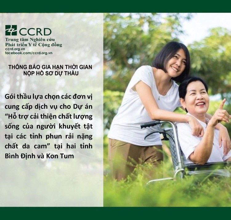 Thông báo về việc gia hạn thời gian nộp hồ sơ thầu ảnh 2