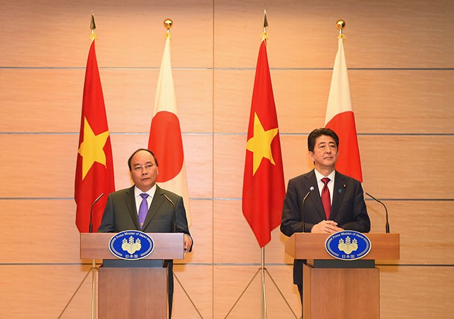 Thủ tướng Việt Nam - Nhật Bản họp báo chung sau hội đàm
