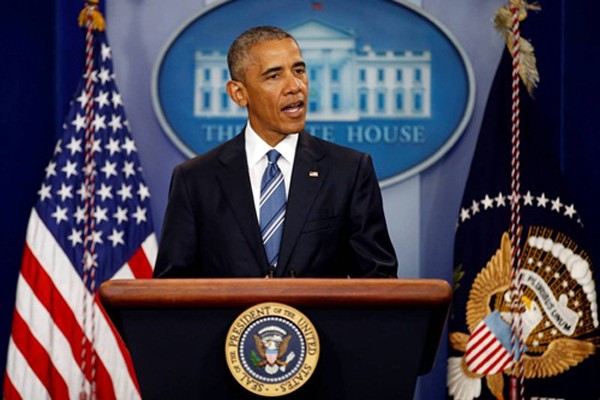 Tổng thống Mỹ Barack Obama tại Nhà Trắng. Ảnh: Reuters
