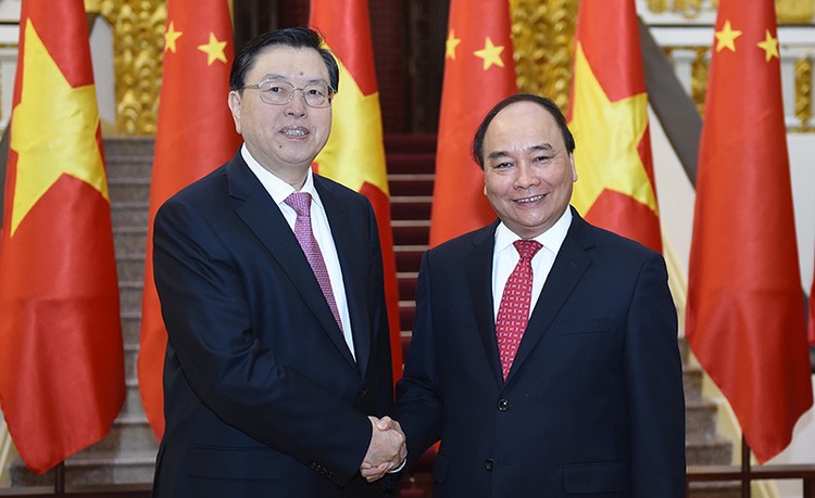 Quan hệ Việt Nam - Trung Quốc đã và đang duy trì xu thế phát triển tích cực. Ảnh: Quang Hiếu
