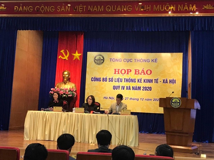 Tăng trưởng 2020 của Việt Nam đạt 2,91%