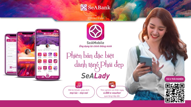 SeABank ra mắt ứng dụng ngân hàng số SeAMobile phiên bản dành riêng cho Phái đẹp - SeALady ảnh 1