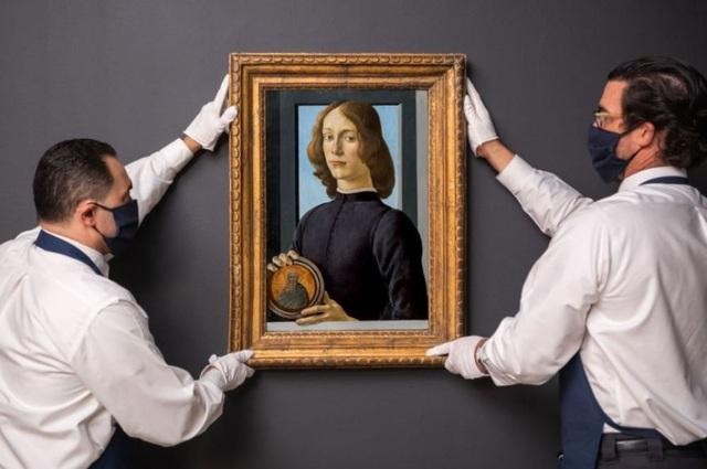 Bức vẽ của danh họa người Ý thời Phục hưng Sandro Botticelli đã được bán đấu giá với giá 92,2 triệu USD. (Ảnh: Sotheby's)