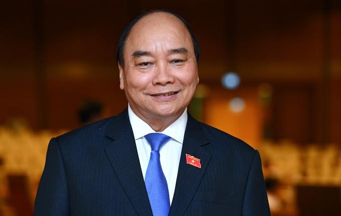Ông Nguyễn Xuân Phúc, Thủ tướng nhiệm kỳ 2016-2021, được giới thiệu làm Chủ tịch nước. Ảnh: Giang Huy
