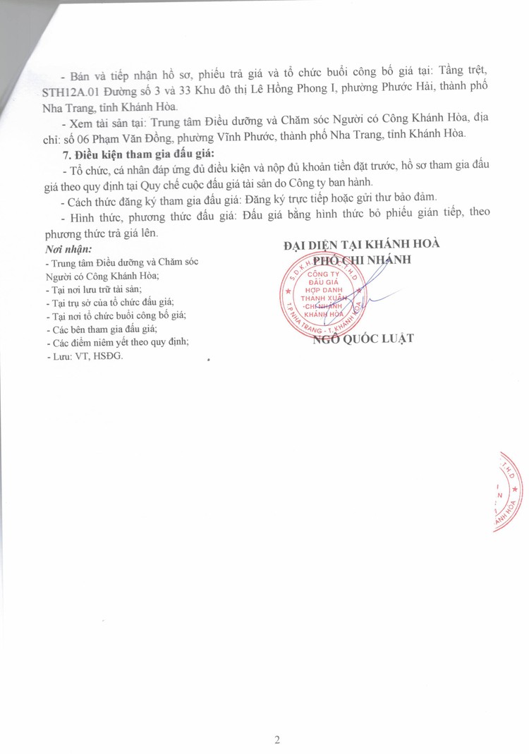 Ngày 5/10/2021, đấu giá xe ô tô TOYOTA tại tỉnh Khánh Hòa ảnh 3