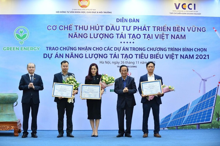 Hai nhà máy điện mặt trời của BIM Energy đứng trong Top 10 Dự án Năng lượng tái tạo tiêu biểu Việt Nam 2021 ảnh 1