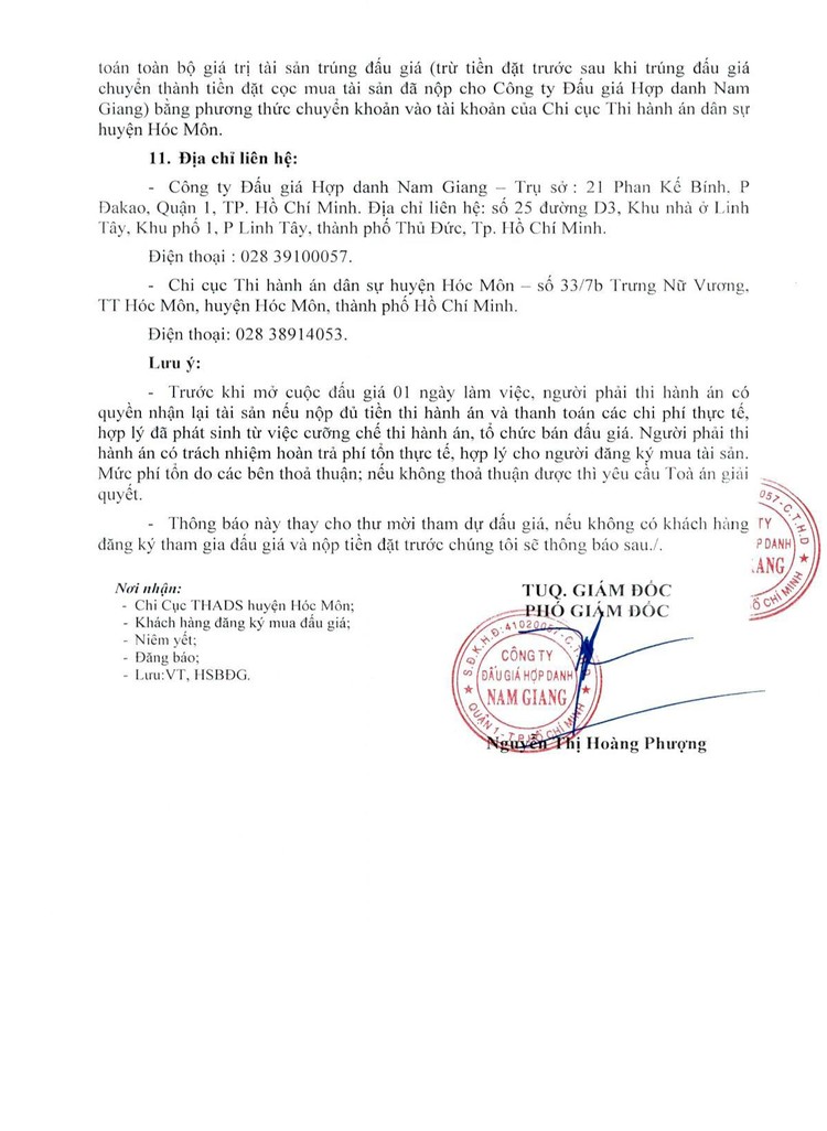 Ngày 29/12/2021, đấu giá quyền sử dụng đất tại huyện Hóc Môn, TP.HCM ảnh 3