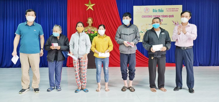 Báo Đấu thầu trao 800 suất quà Tết Nhâm Dần 2022 cho các hộ nghèo tỉnh Quảng Nam ảnh 3