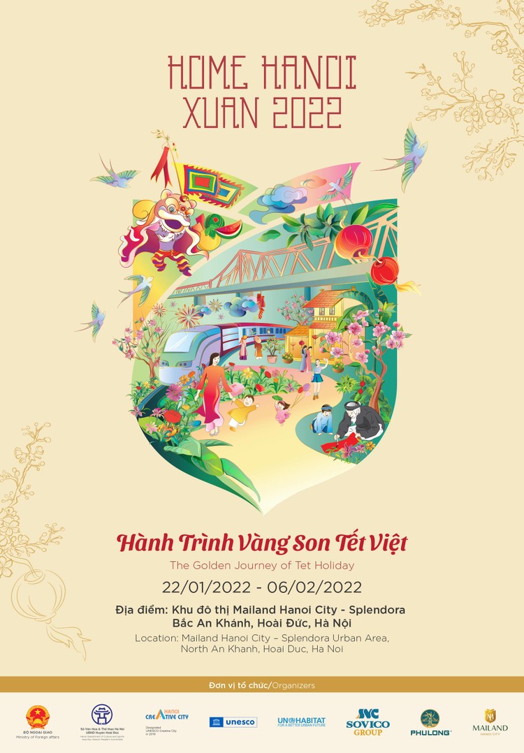 Lễ hội đường hoa xuân Hà Nội- Hành trình vàng son tết Việt ảnh 1