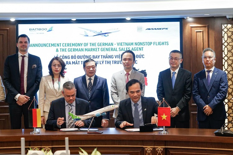 Bamboo Airways bay thẳng thường lệ Việt – Đức, mở bán vé từ 24/1 ảnh 1