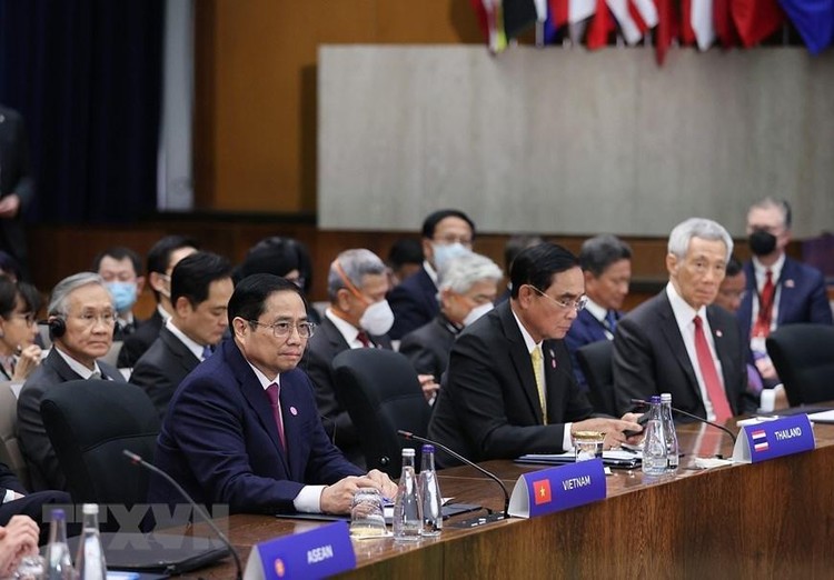 Thủ tướng Phạm Minh Chính dự Hội nghị cấp cao đặc biệt ASEAN-Hoa Kỳ ảnh 1