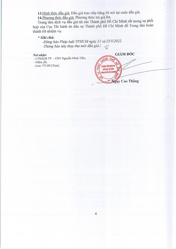 Ngày 10/6/2022, đấu giá quyền sử dụng đất tại Quận 3, Thành phố Hồ Chí Minh ảnh 5