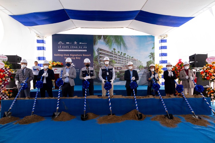 BIM Land công bố đơn vị quản lý dự án cùng tổng thầu và khởi công Sailing Club Signature Resort Ha Long Bay ảnh 1