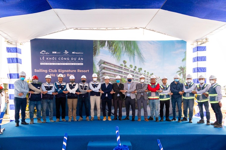 BIM Land công bố đơn vị quản lý dự án cùng tổng thầu và khởi công Sailing Club Signature Resort Ha Long Bay ảnh 3