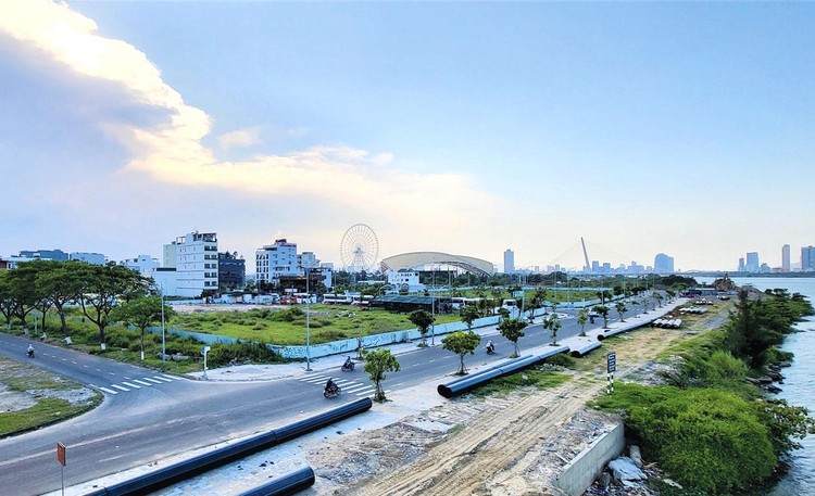 Khu vực Đông Nam đài tưởng niệm (quận Hải Châu, TP. Đà Nẵng) hiện nay