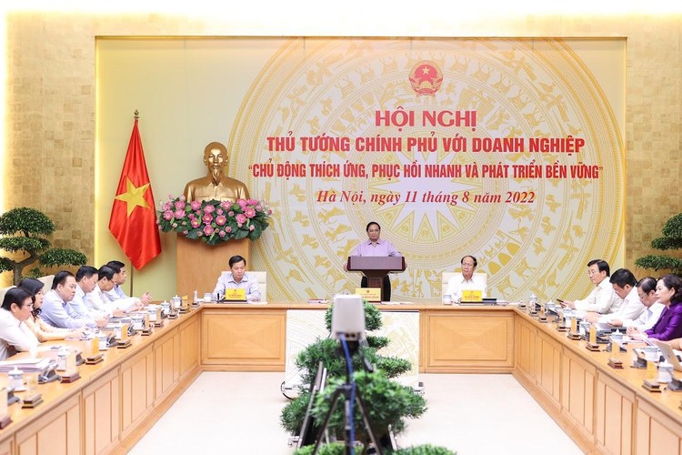 Thủ tướng Chính phủ Phạm Minh Chính phát biểu khai mạc Hội nghị (ảnh: CP)